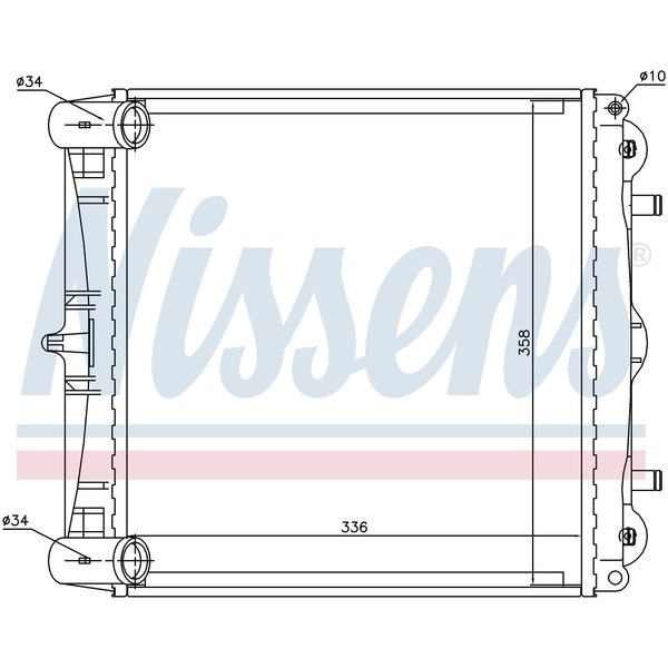 Nissen Radiator, 63777 63777